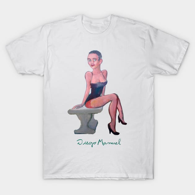 pretty girl T-Shirt by diegomanuel